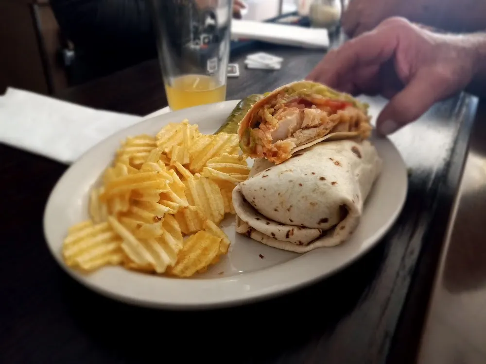 Cajun Fish Burrito